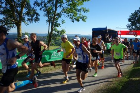 Start des Berglaufs